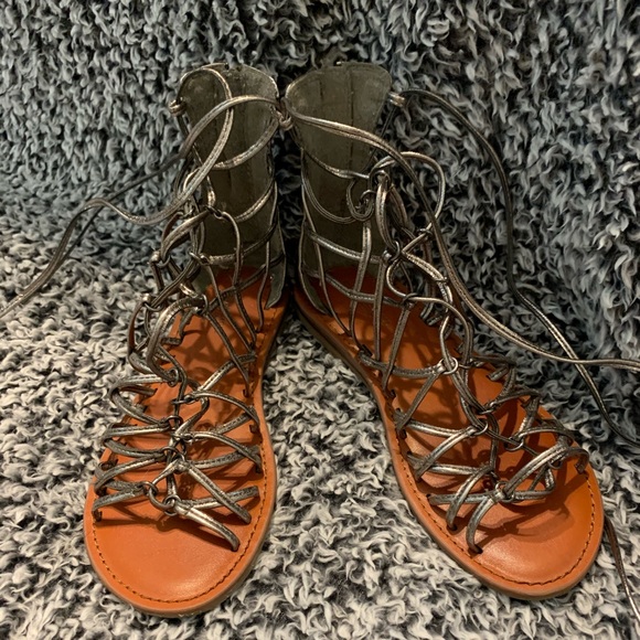 American Eagle Outfitters Shoes - Lace up Gladiator Sandals